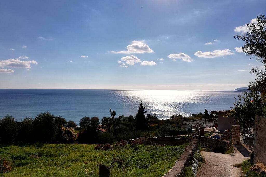 Über den Dächern von Koroni Exterior foto